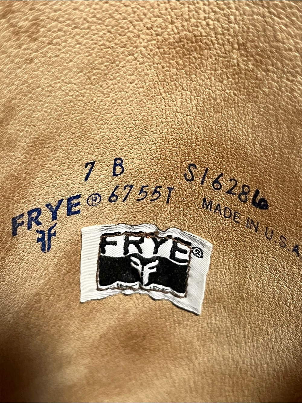 Frye Vintage 90s Campus 14L Boots Leather USA 7B - Picture 8 of 9